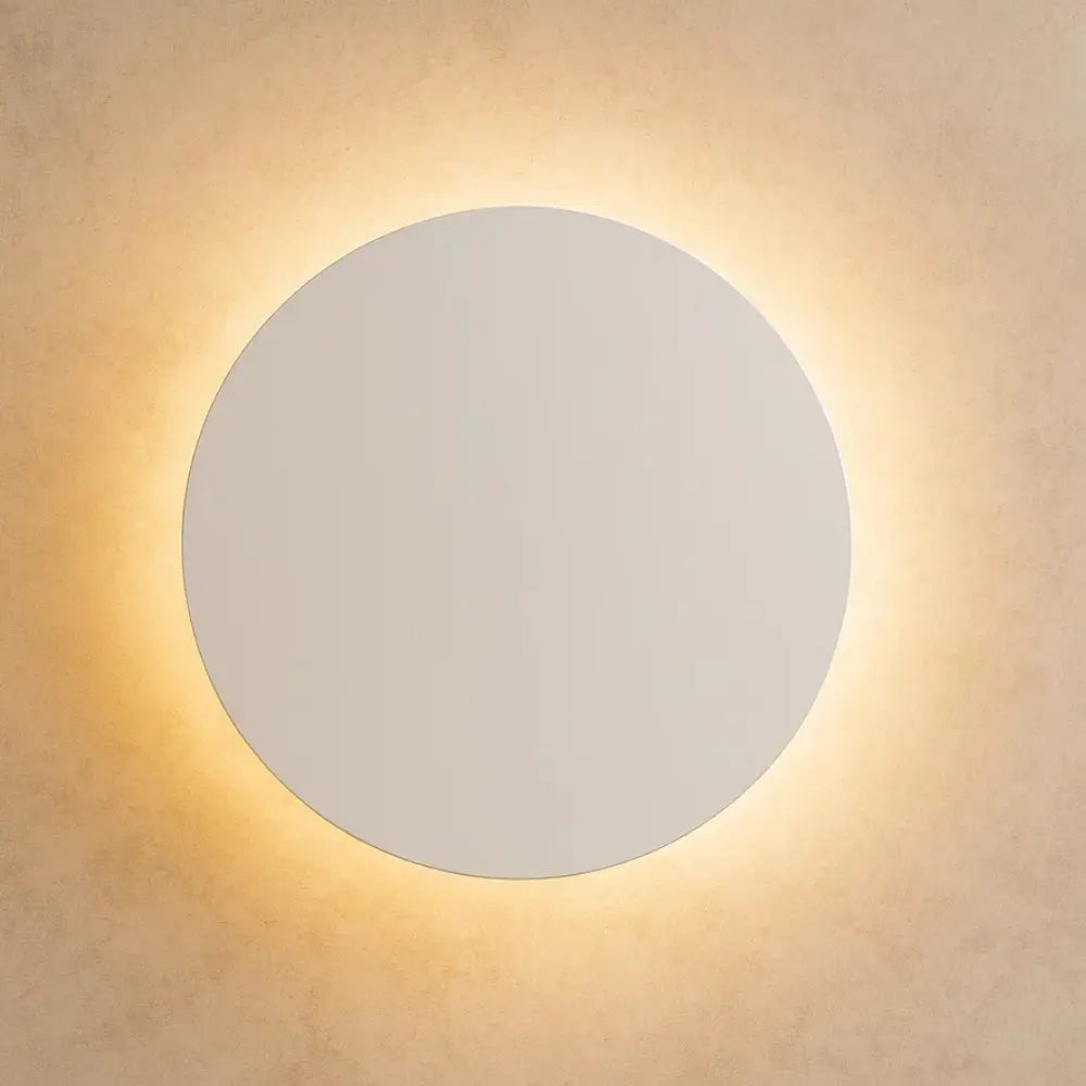Sigen round wall light, white, Ø 30cm | Wickleigh