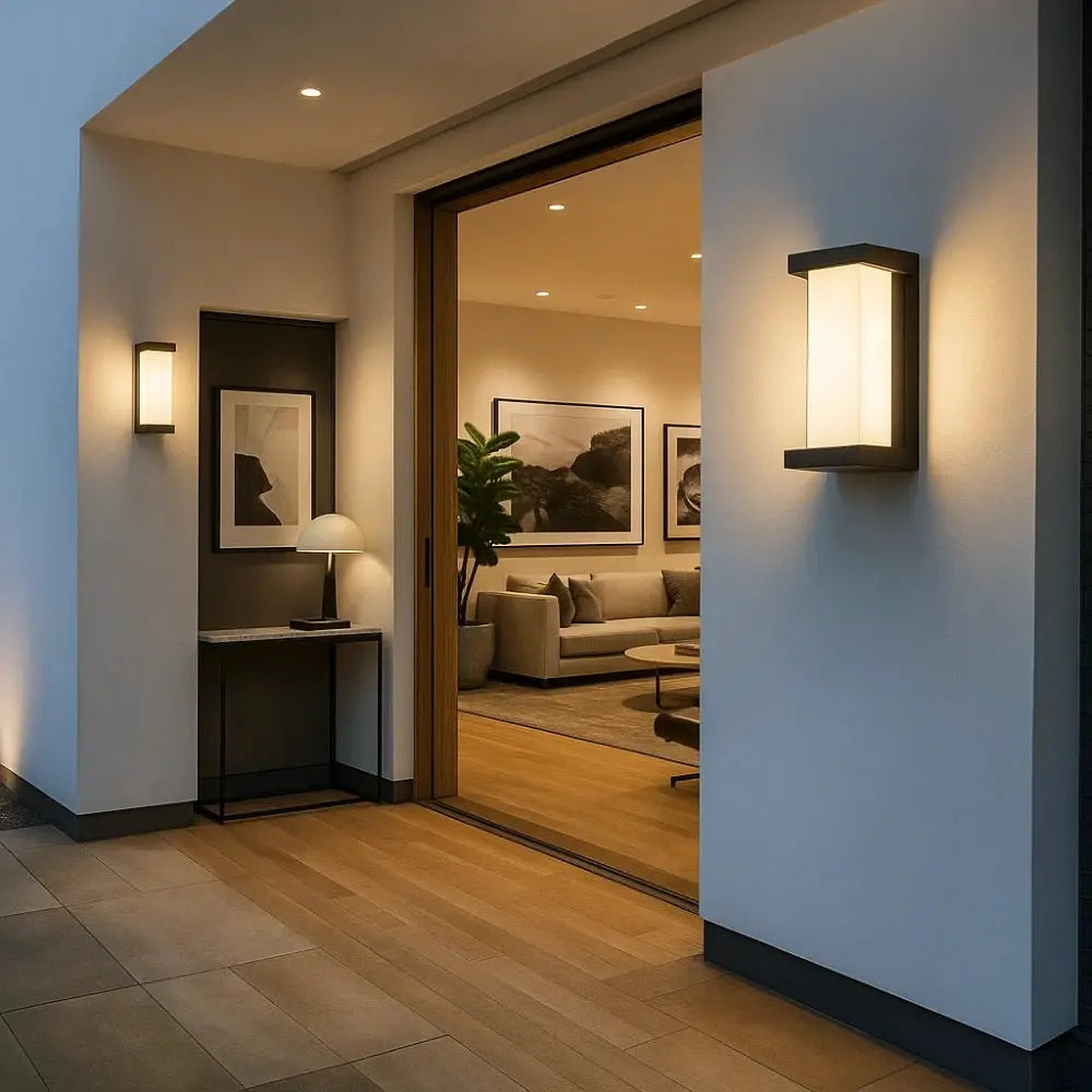 Dervin outdoor wall light | Wickleigh