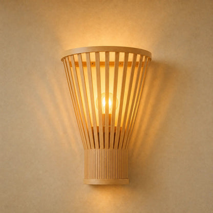 Edlin wall light lit in warm white 3000K | Wickleigh