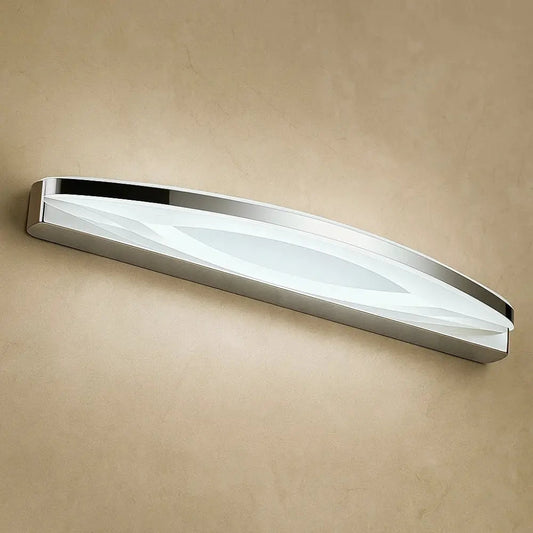 Ulrin bathroom wall light, acrylic halo, L118cm | 27W | Wickleigh