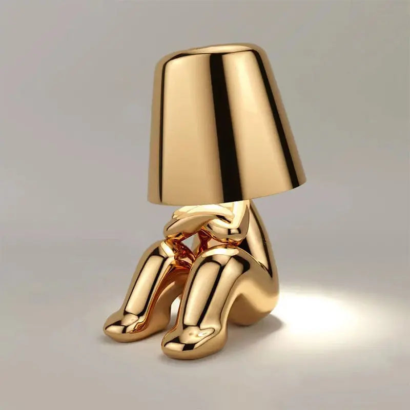Lofna seated figure table lamp | Wickleigh