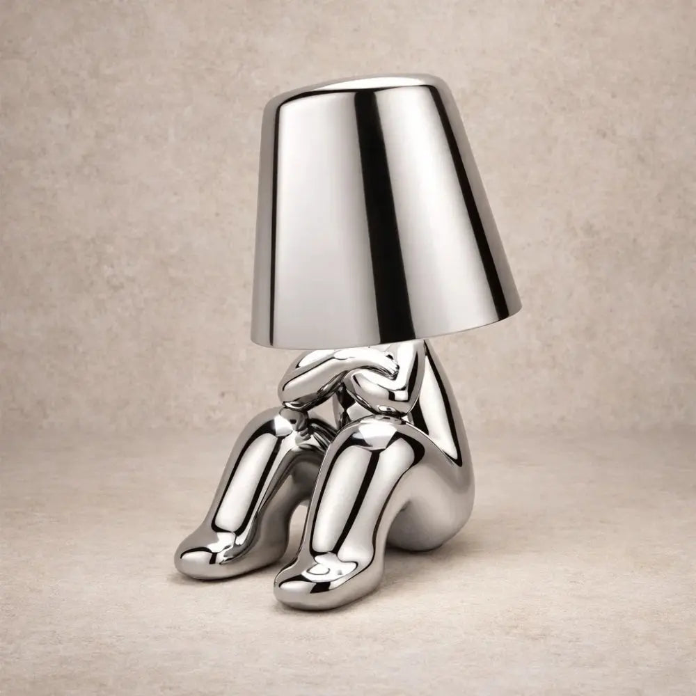 Lofna seated figure table lamp | Wickleigh