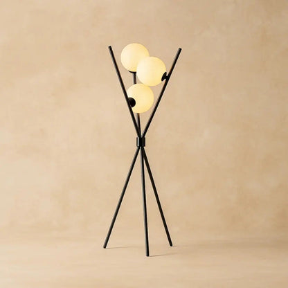 Unnra bedside lamp, tripod version, packshot | Wickleigh