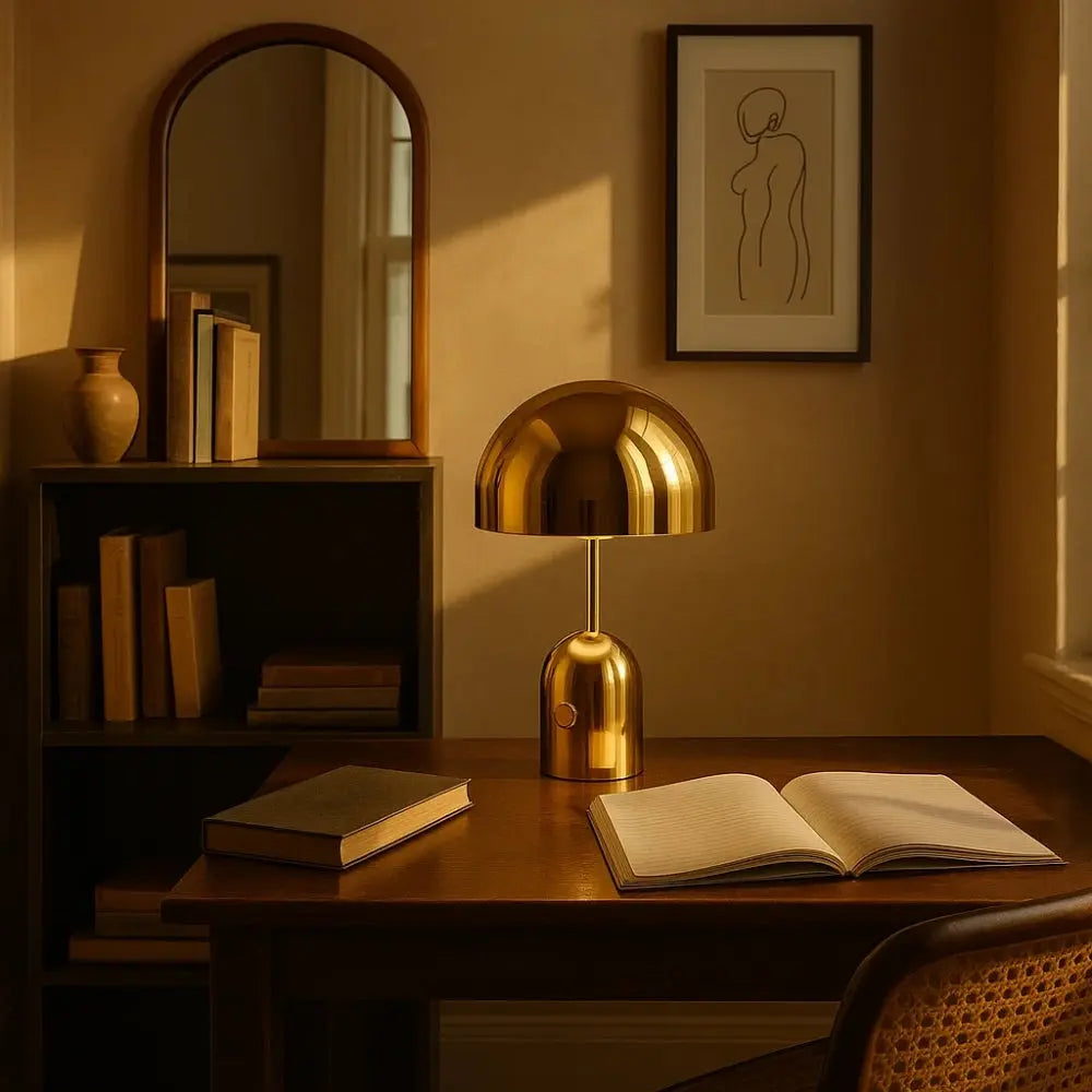 Edina wireless mushroom lamp | Wickleigh