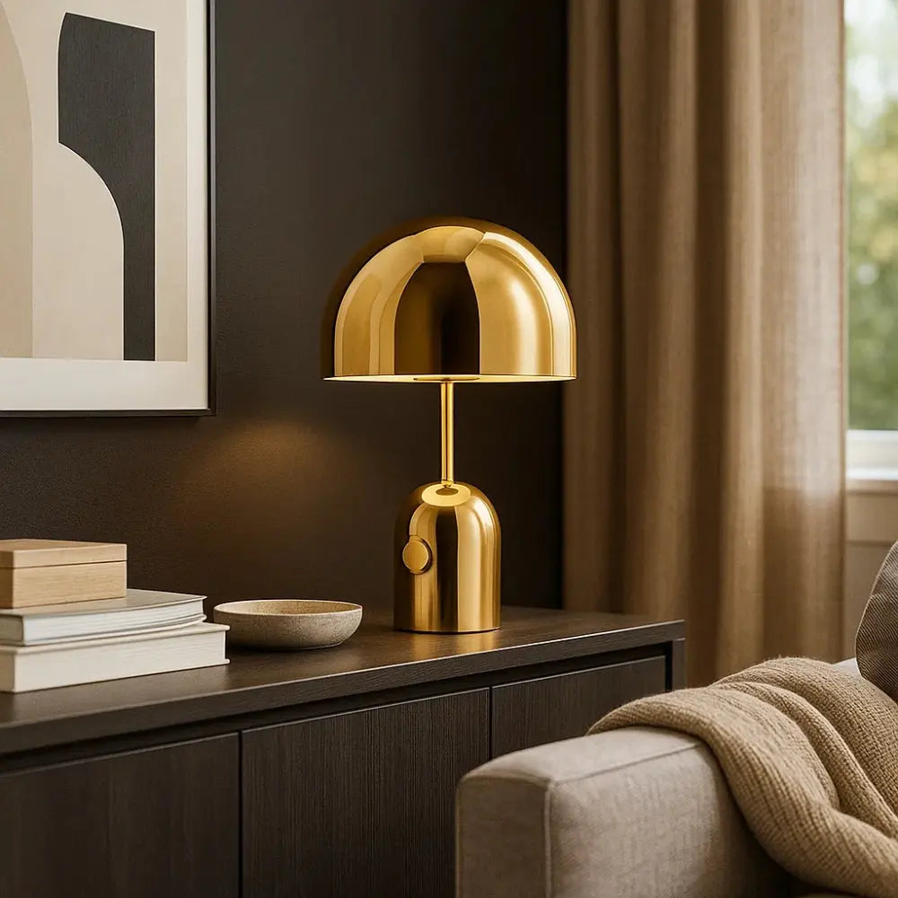 Edina wireless mushroom lamp | Wickleigh