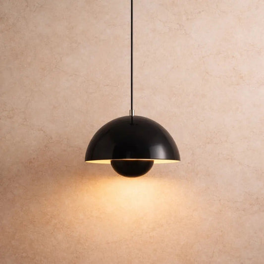 Lofin half-moon pendant light, packshot | Wickleigh