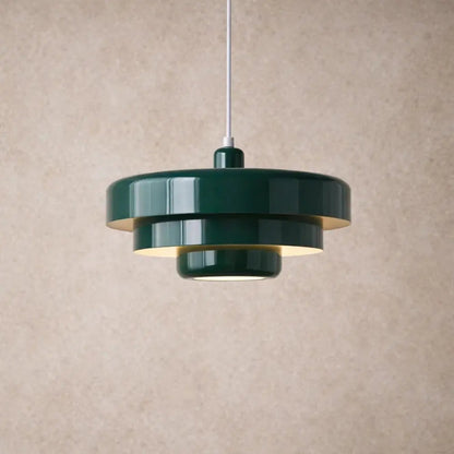 Odwyn layered metal pendant light, Nordic discs, packshot | Wickleigh