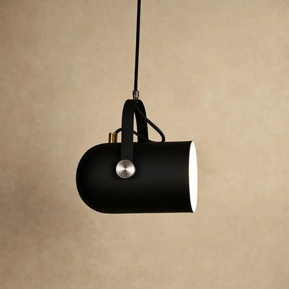 Asron modular pendant light in black aluminium | Wickleigh