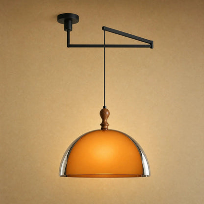 Vigin dining room pendant light, articulated arm model adjustable to 350 degrees | Wickleigh