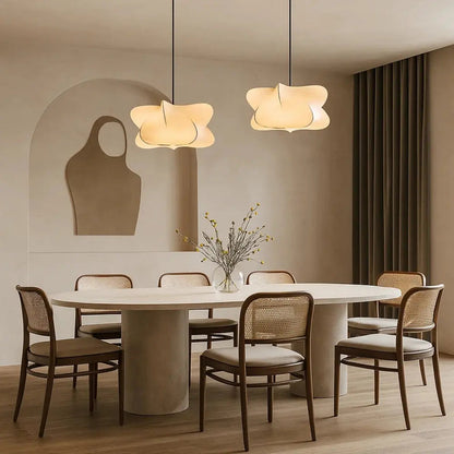 Gwenra silk cloud pendant light, packshot | Wickleigh