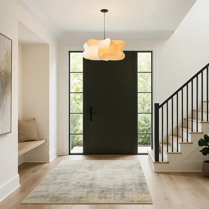 Gwenra silk cloud pendant light, packshot | Wickleigh