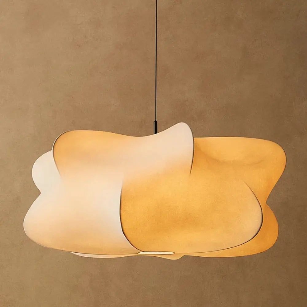 Gwenra silk cloud pendant light, 60 x 35 cm | Wickleigh