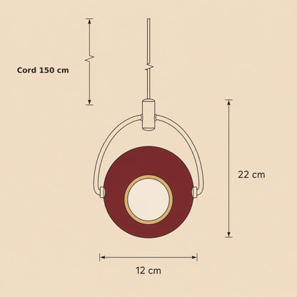 Broin bedroom pendant light size guide