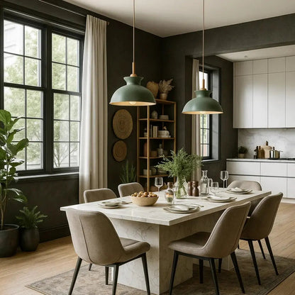 Arrin Scandinavian pendant light, packshot | Wickleigh
