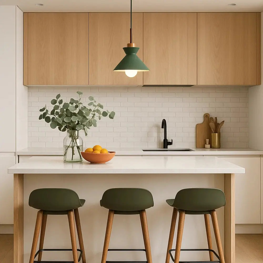 Arrin Scandinavian pendant light, packshot | Wickleigh