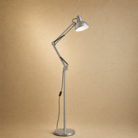 Silver Floor Lamp