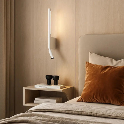 Asvin reading wall light, rotating arm | Wickleigh