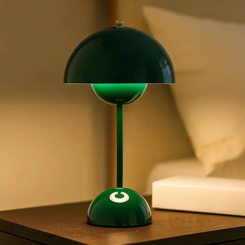 Rovlen retro mushroom lamp | Wickleigh