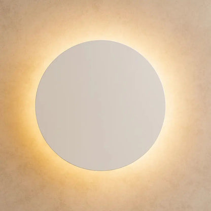 Sigen round wall light, white, Ø 30cm | Wickleigh