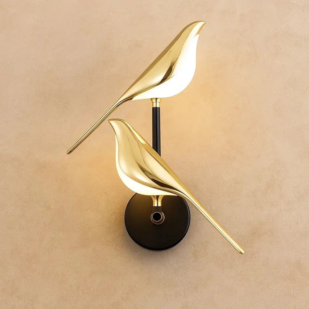 Carnel sculptural wall light, Double configuration | Wickleigh
