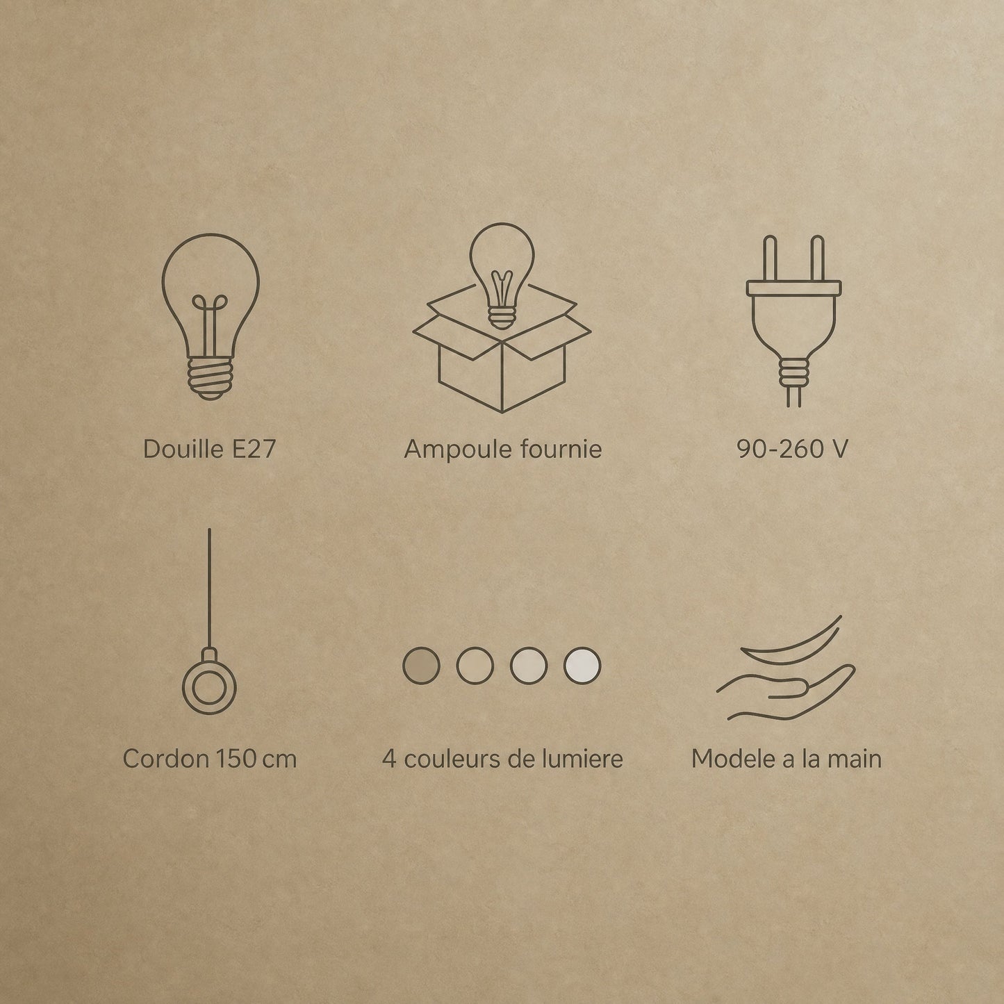 Korven pendant light features, E27 socket and LED bulb included | Wickleigh