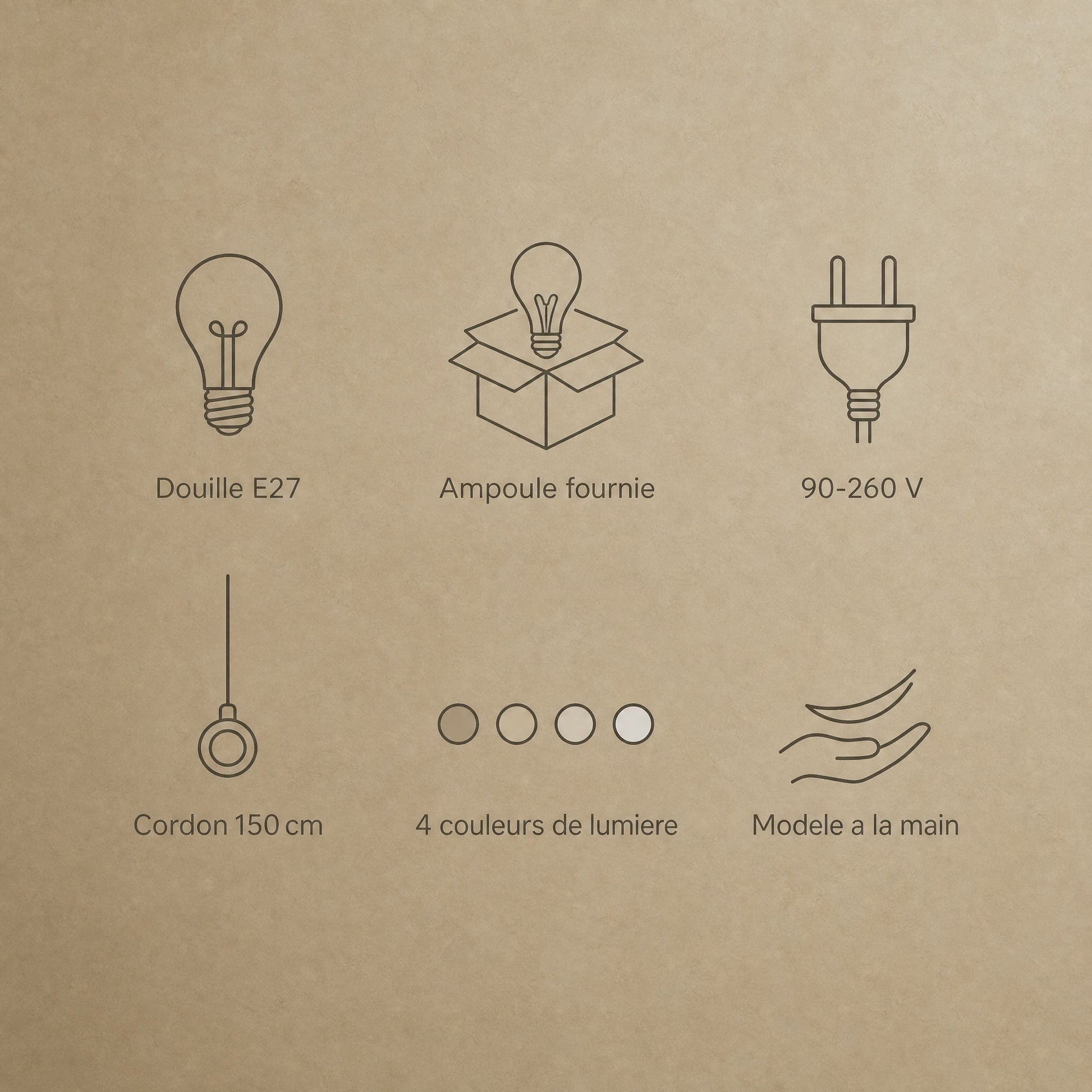 Korven pendant light features, E27 socket and LED bulb included | Wickleigh